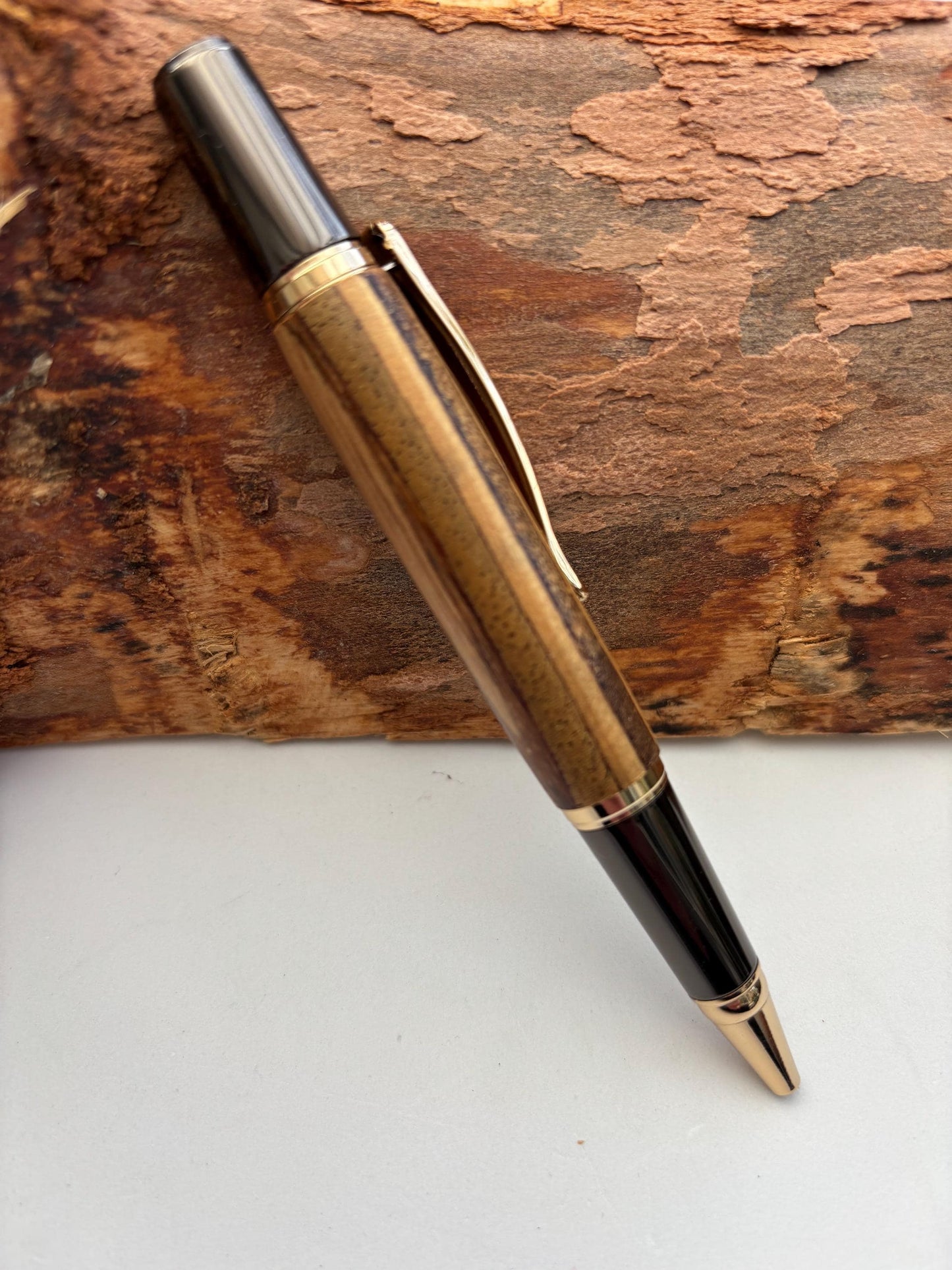 Ballpoint Pen Made From Genuine Dr Who Tardis Wood - Mark 1 Tardis Film Prop 1965 "Dr Who and the Daleks"