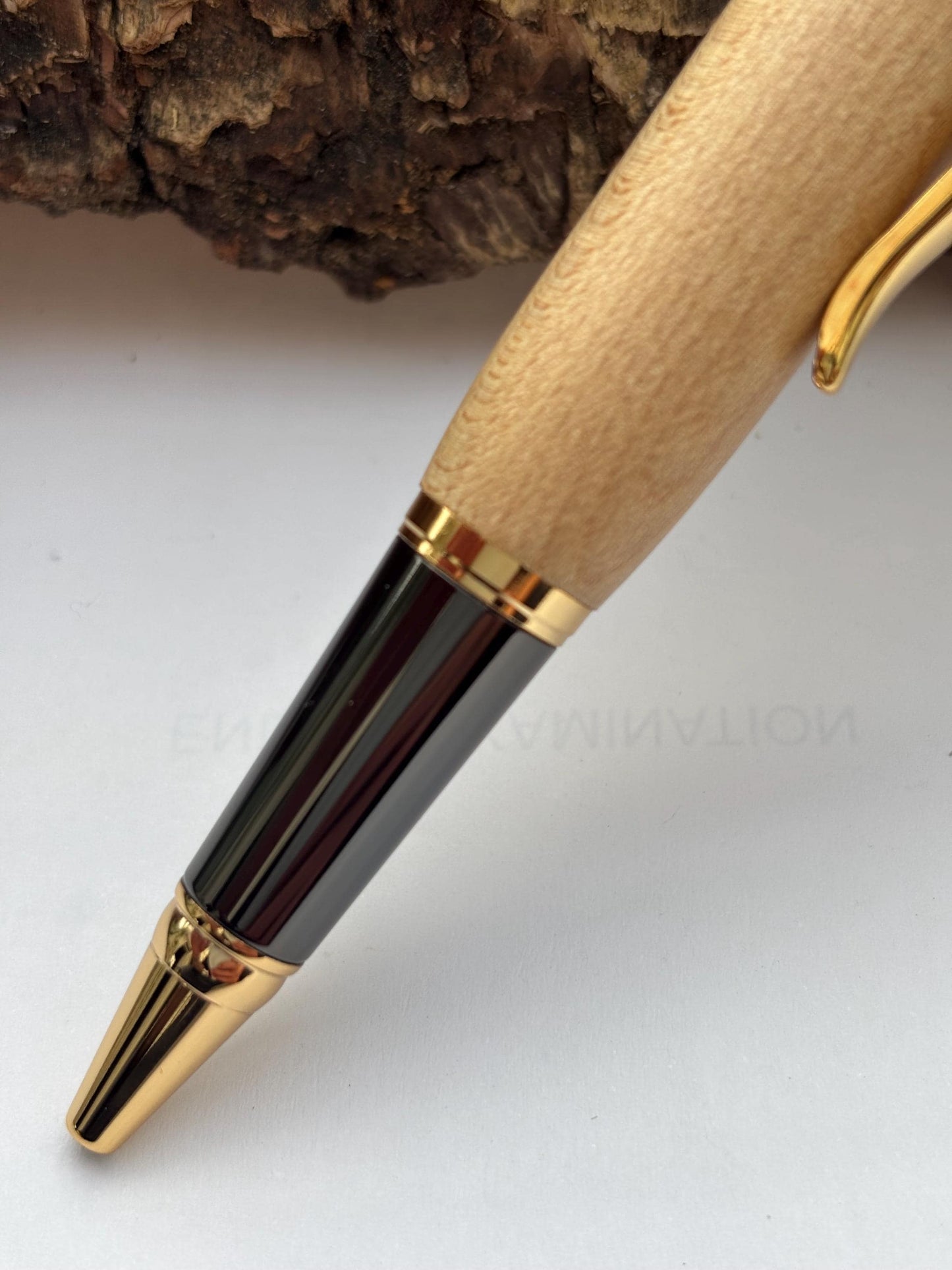 Yankee Stadium Ballpoint Pen Hand Turned Using Genuine 1923 Reclaimed Wood from Stadium Seat - Certificate of Authenticity Included.