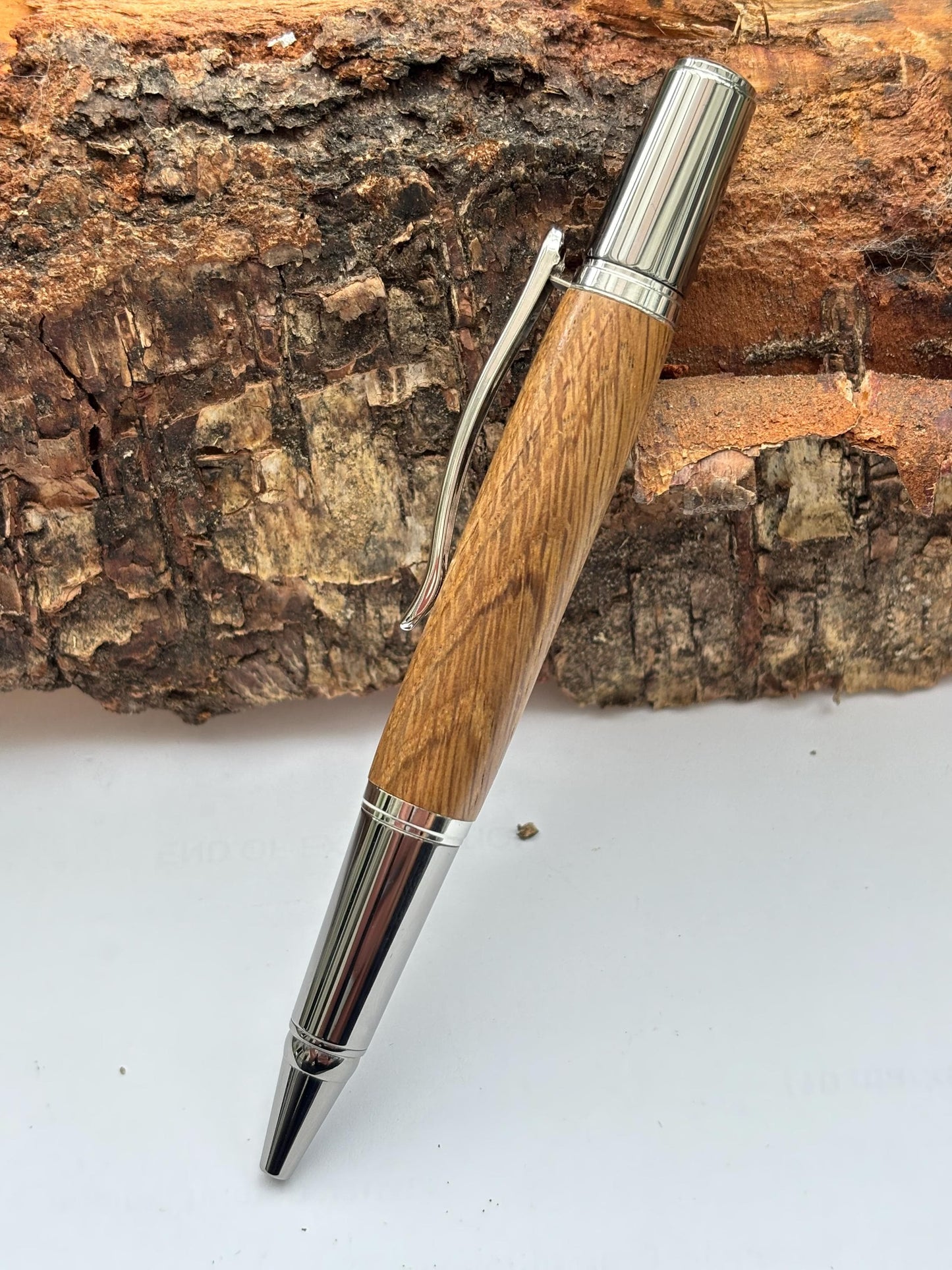 HMS Victory Oak Ballpoint Pen, Own a Piece of Navy History, Handmade Gift - Gifts for Him or Gift for Her.