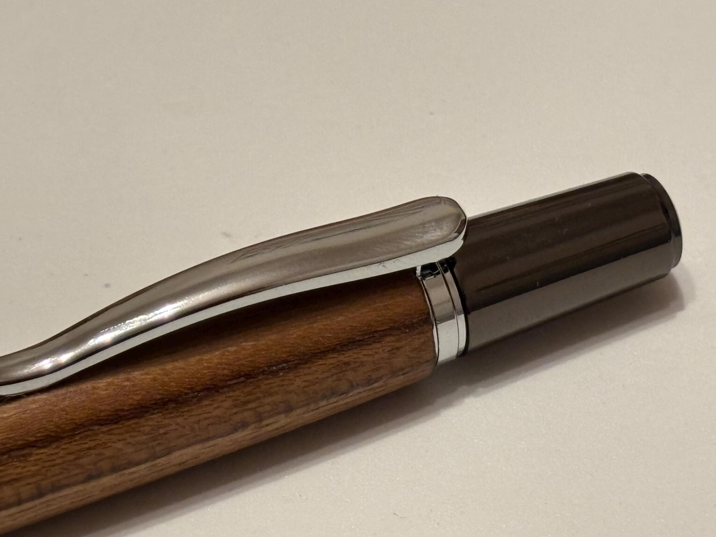 HMS Ark Royal Teak Ballpoint Pen, Own a Piece of Navy History, Handmade Gift