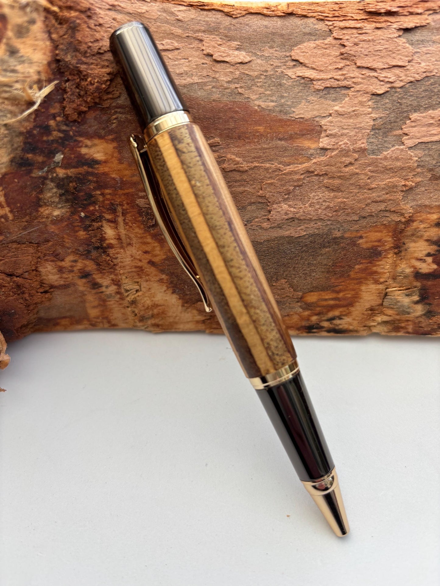 Ballpoint Pen Made From Genuine  Dr Who Tardis Wood - Mark 1 Tardis Film Prop 1965 "Dr Who and the Daleks"