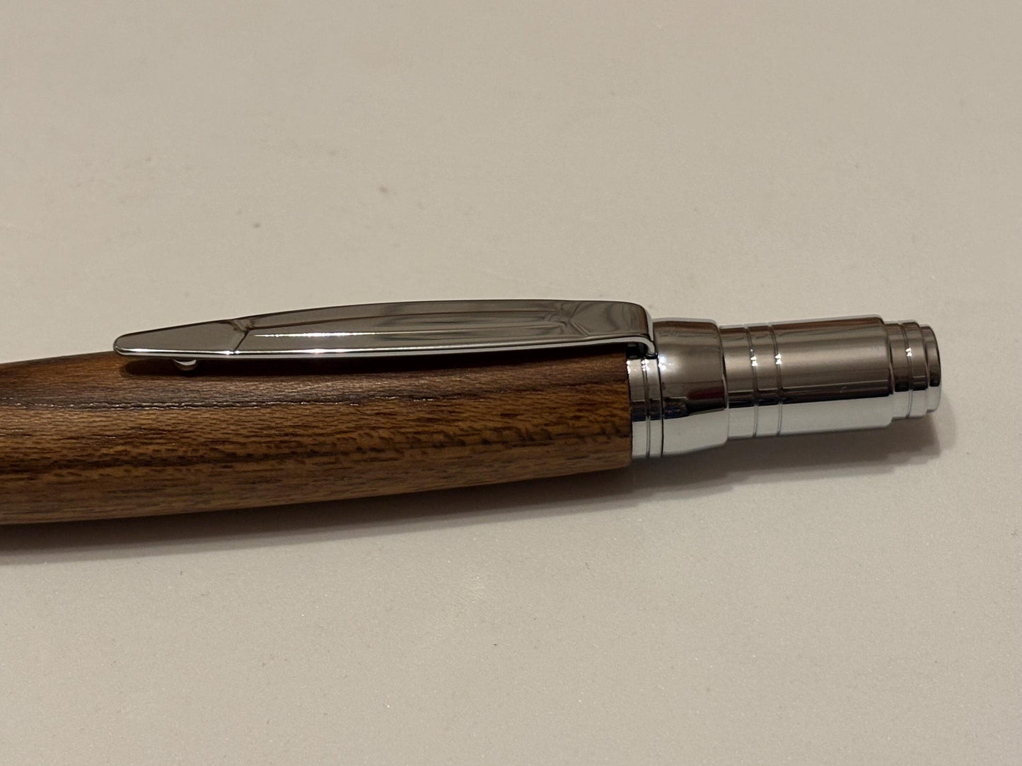 HMS Ark Royal Teak Ballpoint Pen, Own a Piece of Navy History, Handmade Gift