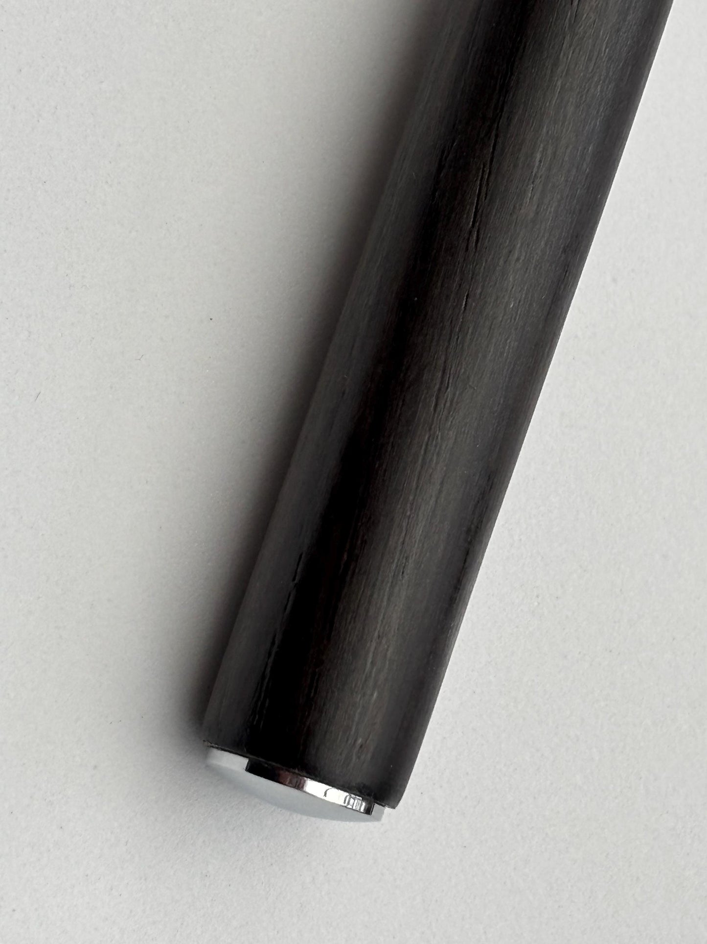 Handmade Fountain Pen in Ancient Bog Oak Wood - Unique Hexagon Pen - Collectors Item