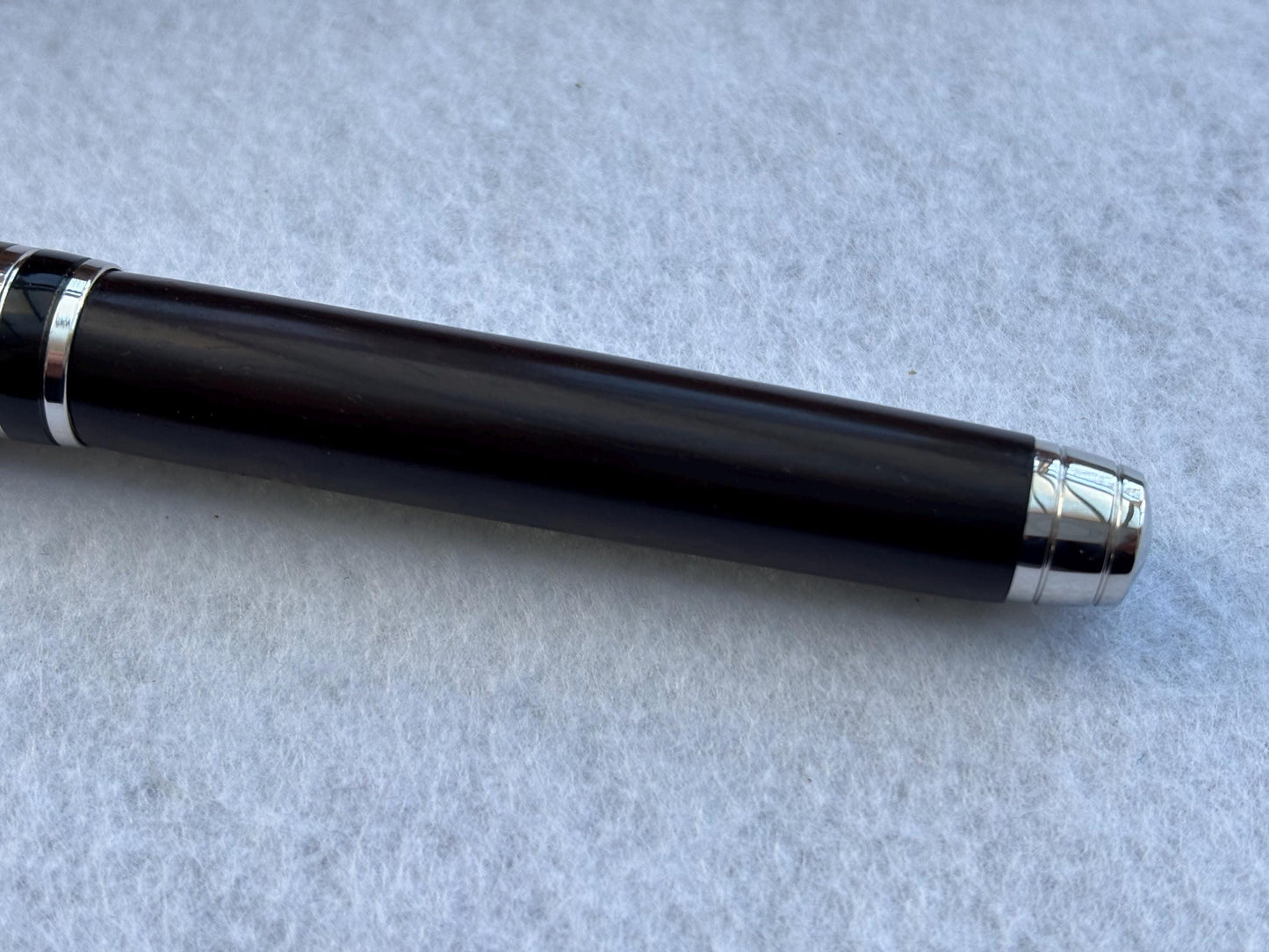 Executive Fountain Pen - Hand Crafted From Rare African Blackwood -  Unique Pen - Collectors Item