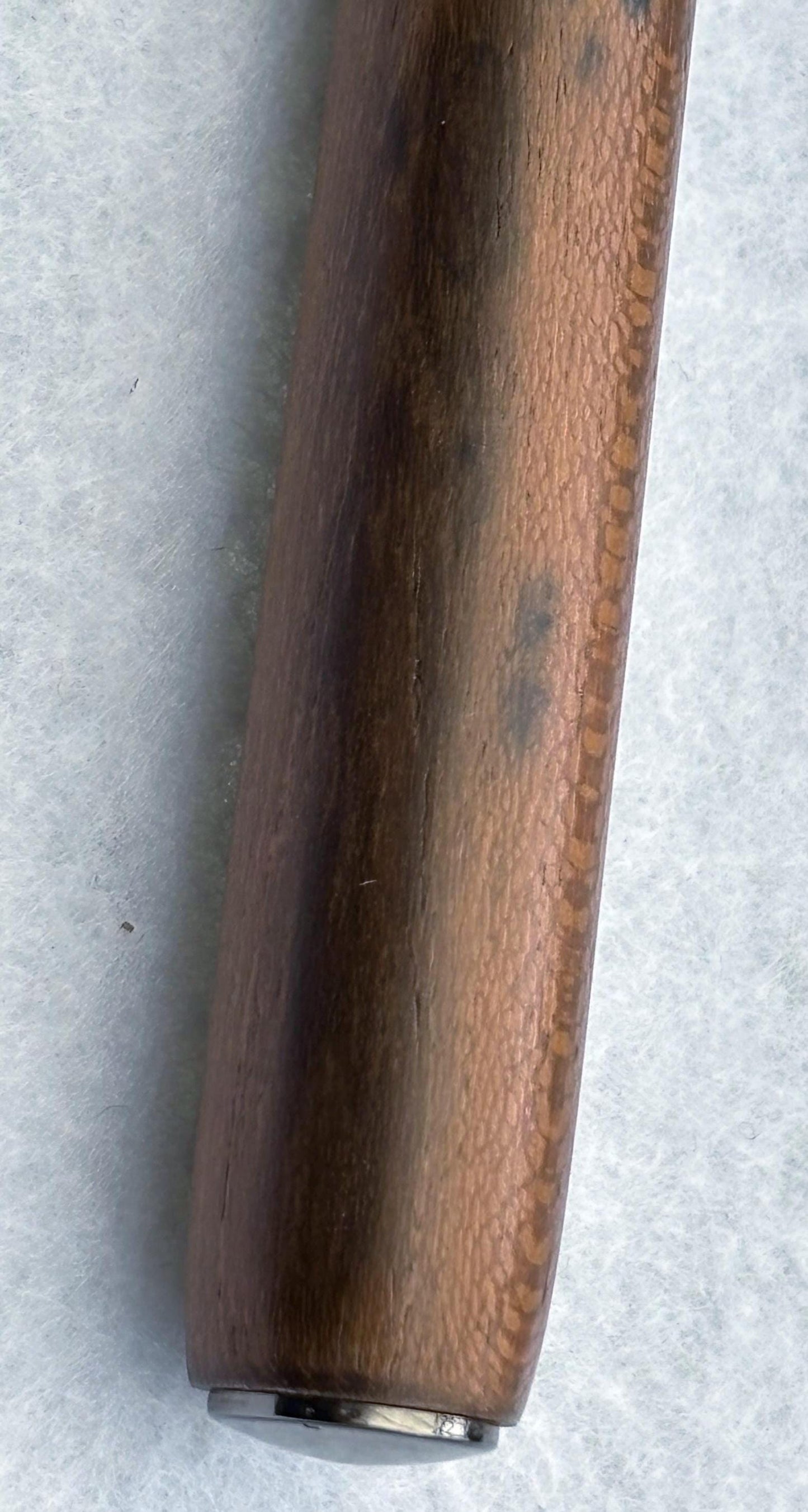 Rare Hexa Style Fountain Pen - Hand Turned From Ziricote Exotic Hardwood - Modern Contemporary Design I Gunmetal Fittings