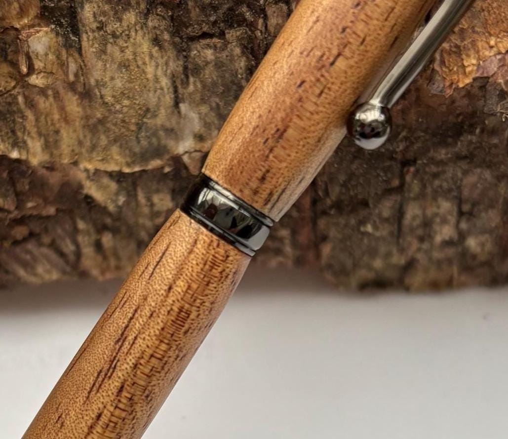 Rare African Exotic Wood Handmade Ballpoint Pen - Tanga Tanga Wood - Unusual Gift