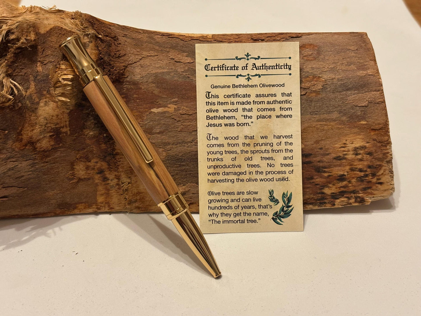 Holy Land Pen  | Elegant Twist Ballpoint | Unusual Styling