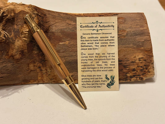 Holy Land Pen  | Elegant Twist Ballpoint | Unusual Styling